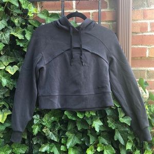 Lululemon XS/S Black Cropped Hoodie
